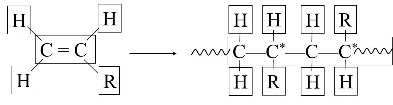 聚乙烯中的手性碳